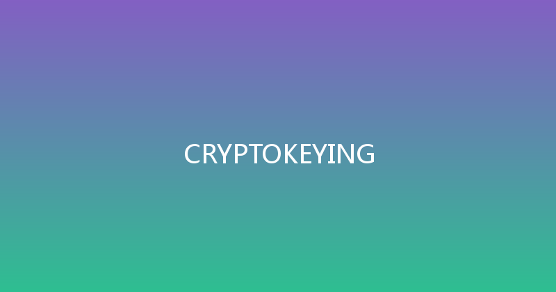 CRYPTOKEYING 