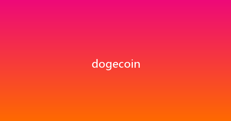 dogecoin 