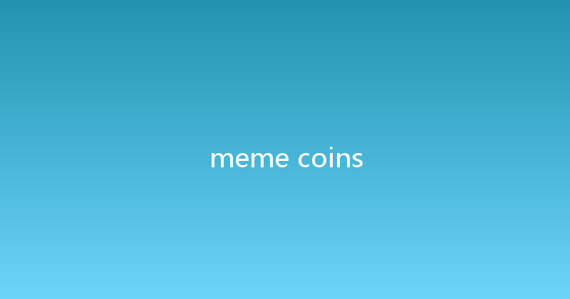 meme coins 