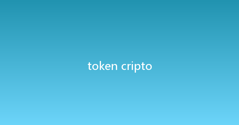 token cripto 